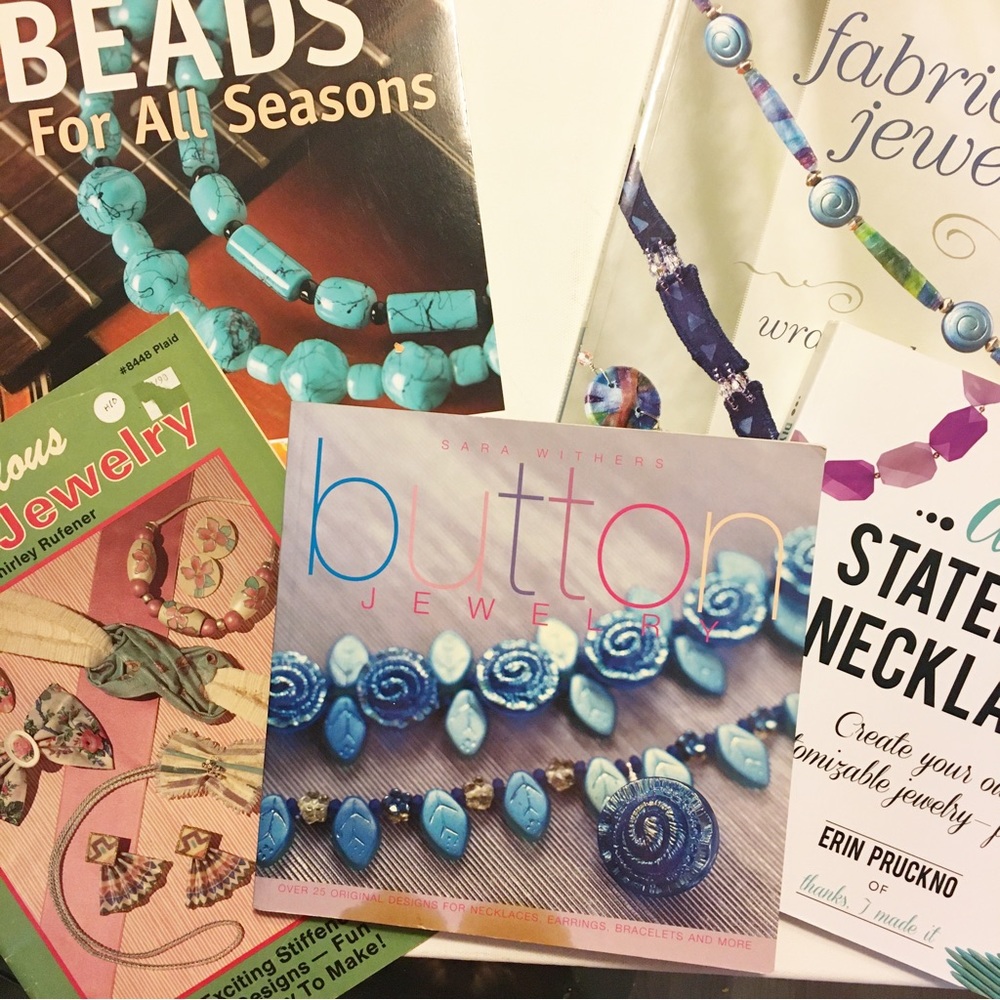 Jewelry Making Book Lot 5 Full Color Books